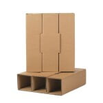 Interieur flessendoos 3-vaks